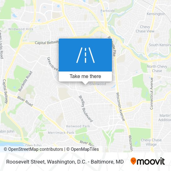 Roosevelt Street map
