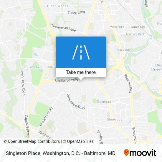 Singleton Place map