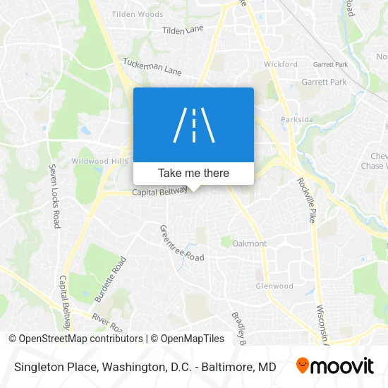 Singleton Place map
