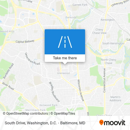 South Drive map