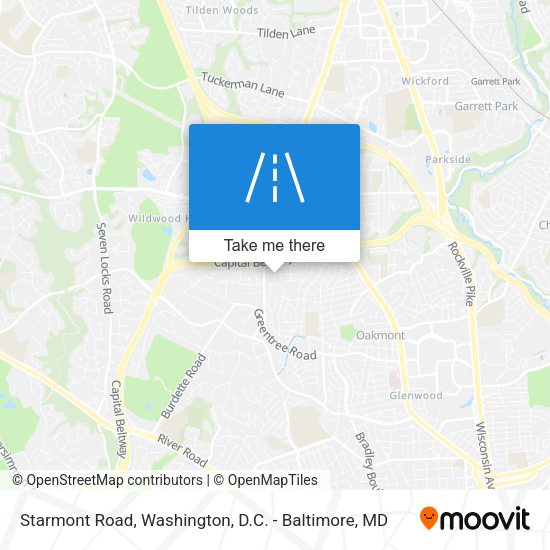 Starmont Road map