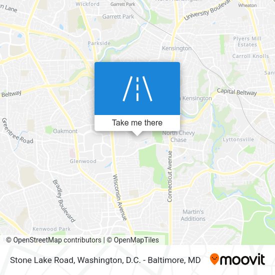 Mapa de Stone Lake Road