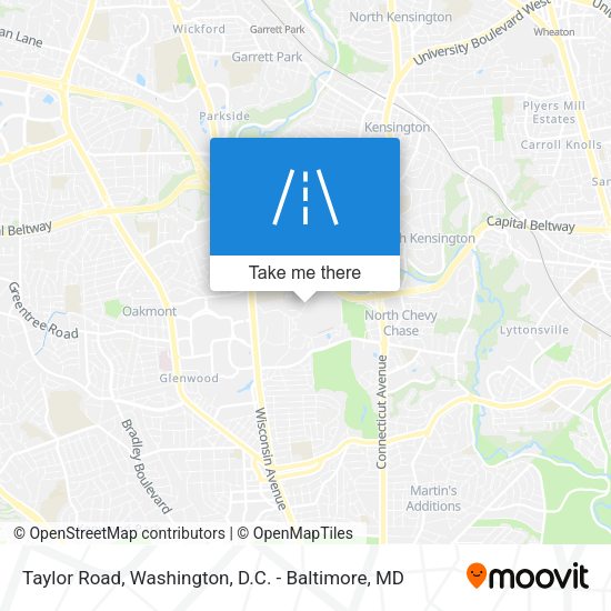 Mapa de Taylor Road