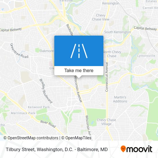 Tilbury Street map
