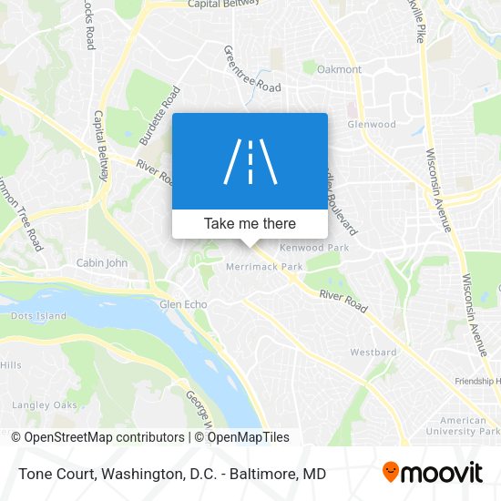 Tone Court map