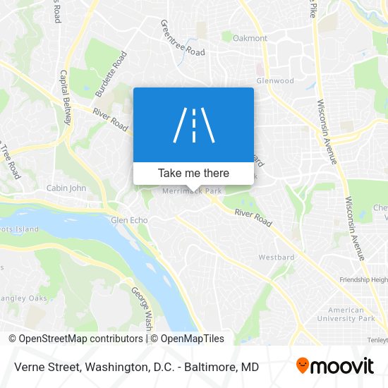 Verne Street map