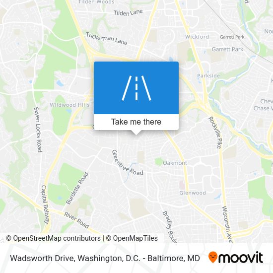 Wadsworth Drive map