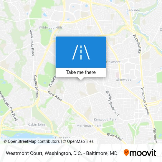 Mapa de Westmont Court