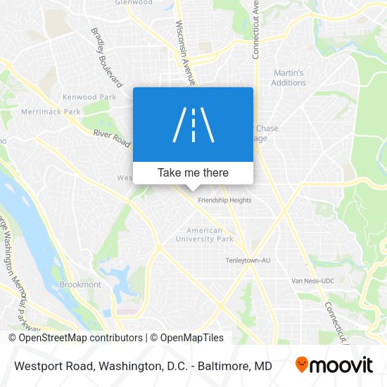 Mapa de Westport Road