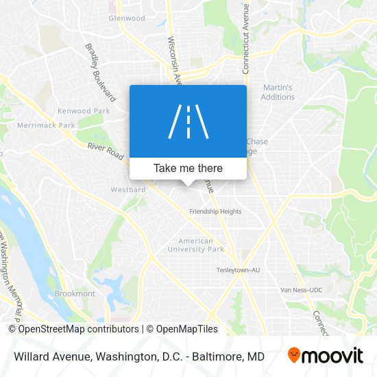 Mapa de Willard Avenue