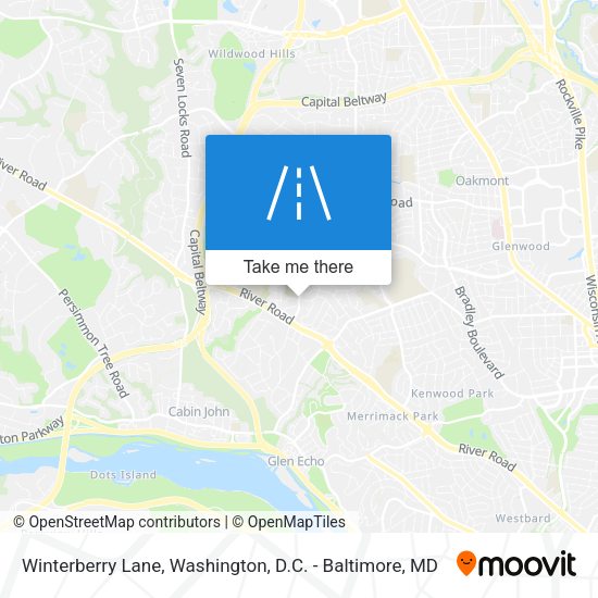Winterberry Lane map