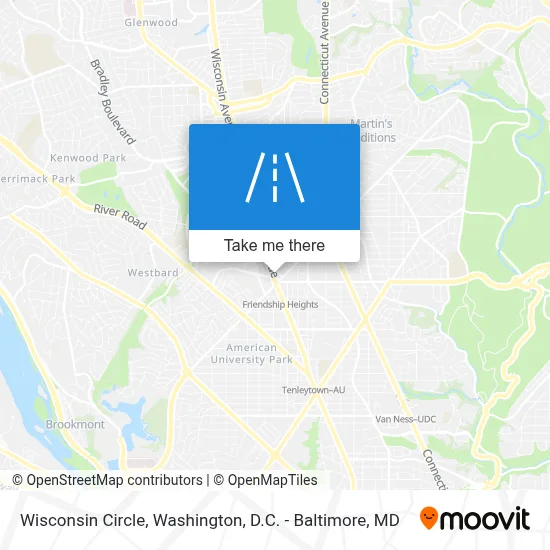 Wisconsin Circle map