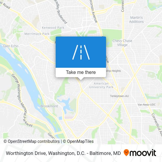 Mapa de Worthington Drive