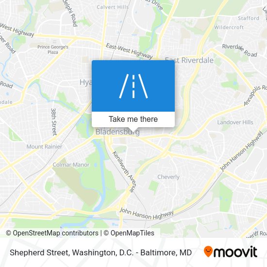 Mapa de Shepherd Street