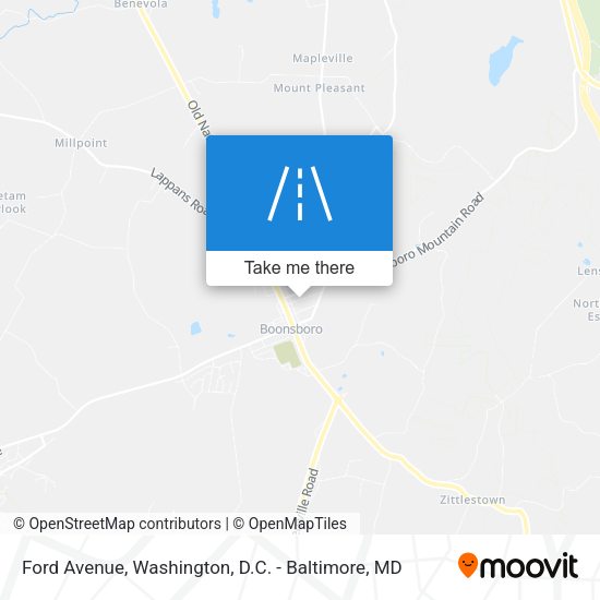 Mapa de Ford Avenue