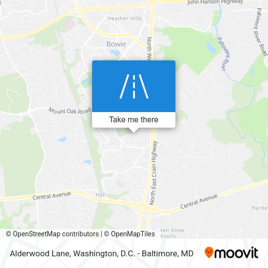Mapa de Alderwood Lane