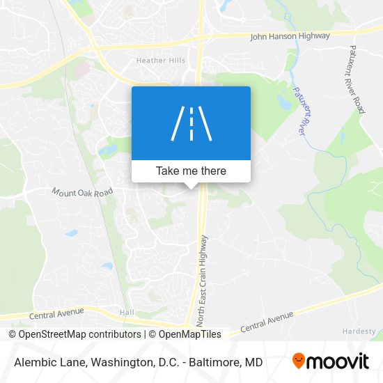 Alembic Lane map
