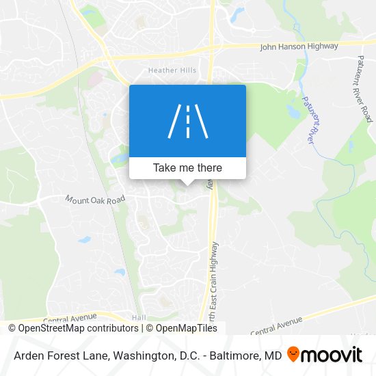 Mapa de Arden Forest Lane