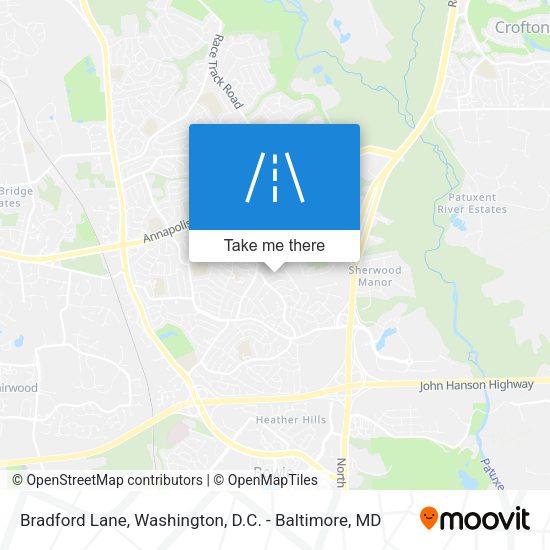 Mapa de Bradford Lane