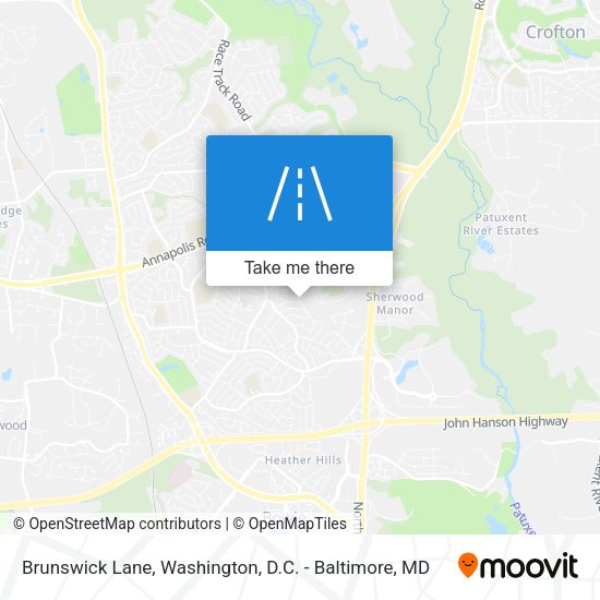 Brunswick Lane map