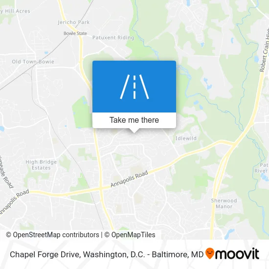 Chapel Forge Drive map