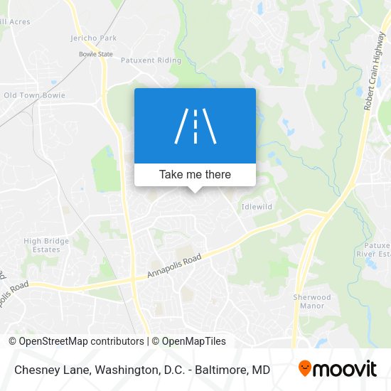 Chesney Lane map
