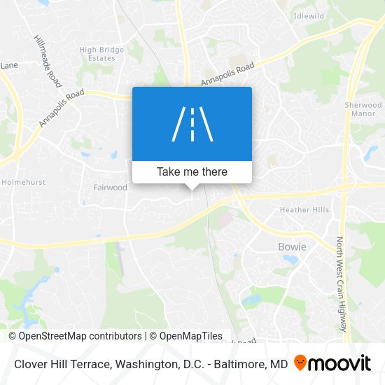Clover Hill Terrace map