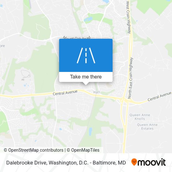 Mapa de Dalebrooke Drive