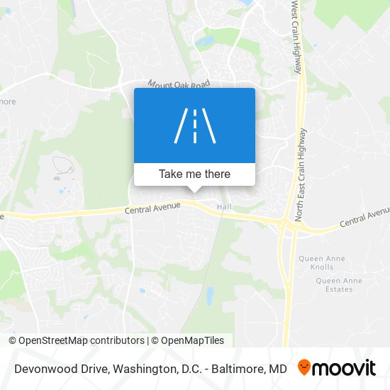 Devonwood Drive map