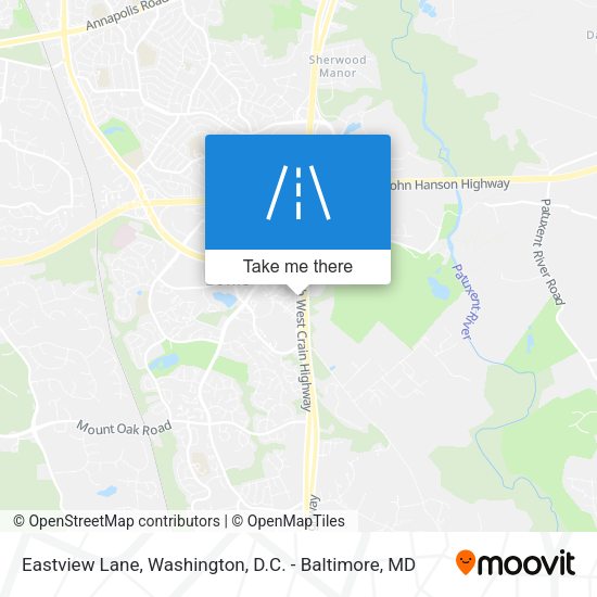 Mapa de Eastview Lane