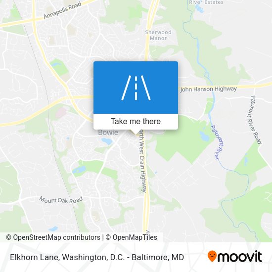 Mapa de Elkhorn Lane