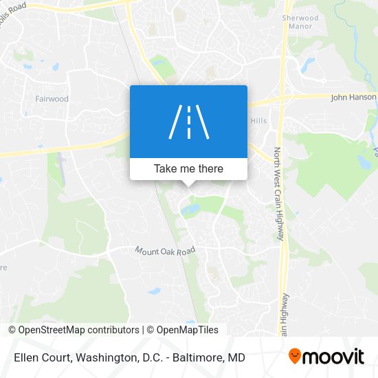 Ellen Court map