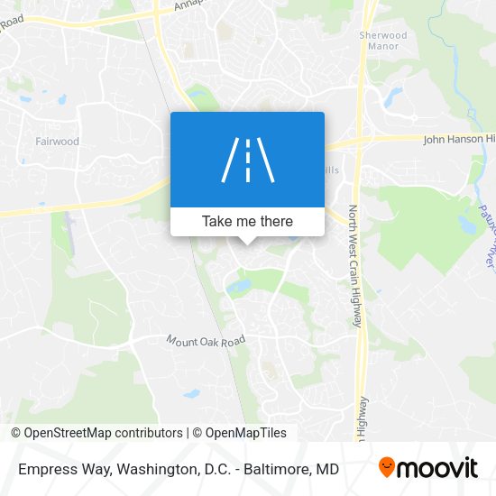 Mapa de Empress Way