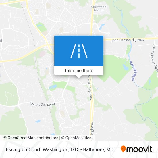 Essington Court map