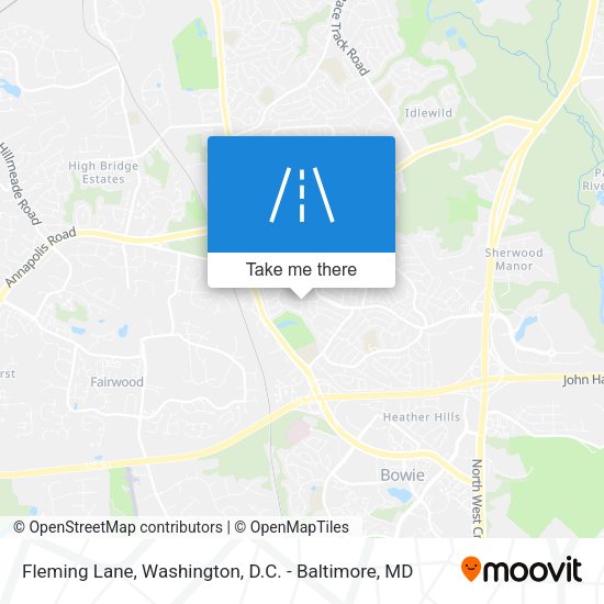 Fleming Lane map
