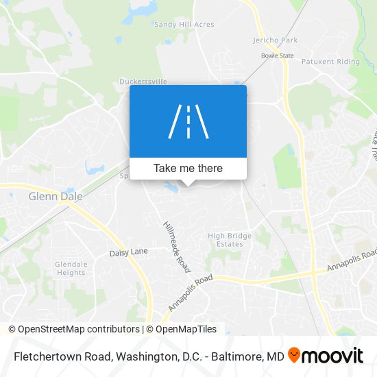 Mapa de Fletchertown Road