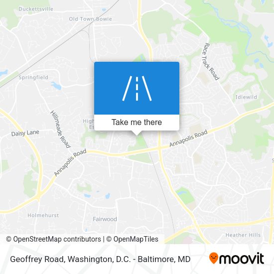 Geoffrey Road map