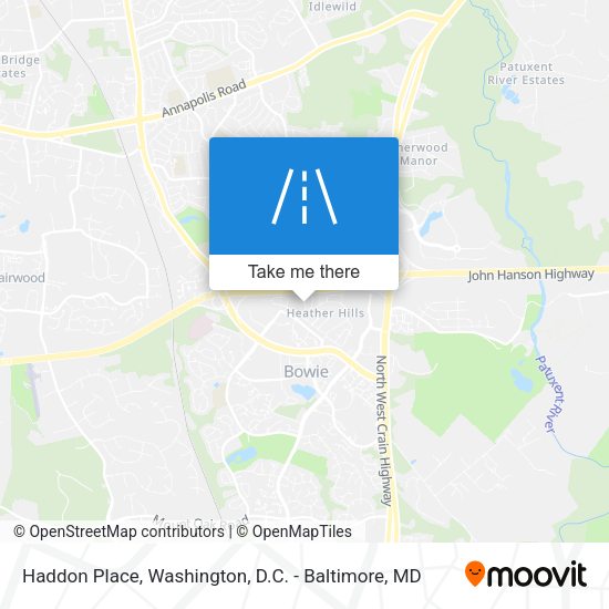Haddon Place map