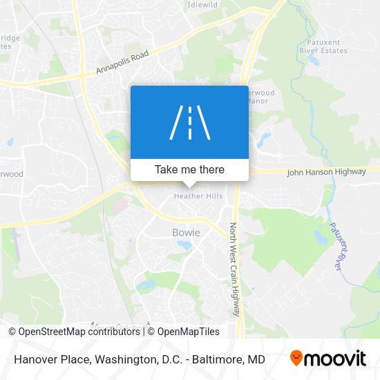 Hanover Place map