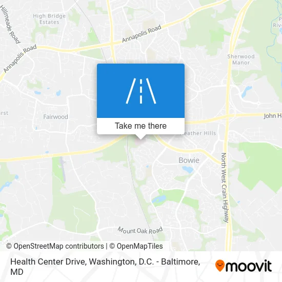 Health Center Drive map