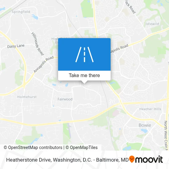 Heatherstone Drive map