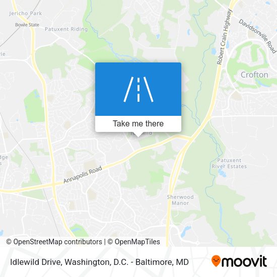 Mapa de Idlewild Drive