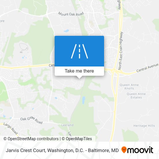 Mapa de Jarvis Crest Court