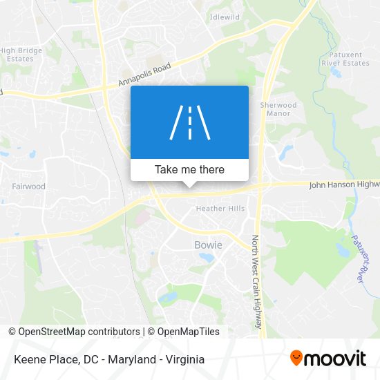Mapa de Keene Place
