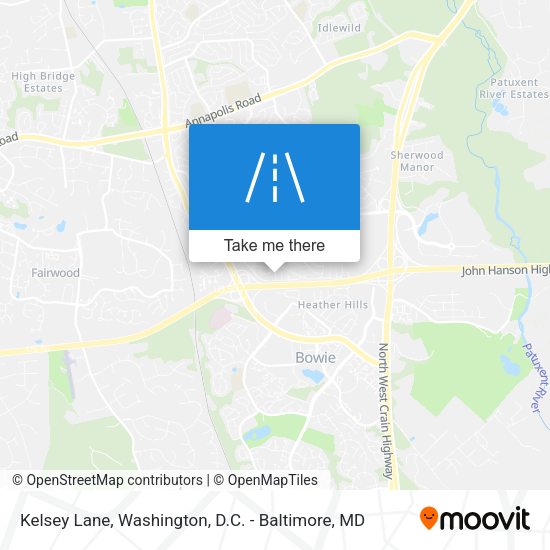 Kelsey Lane map