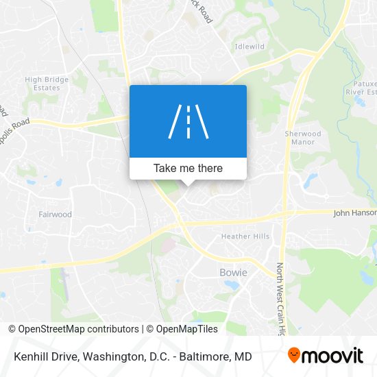 Mapa de Kenhill Drive