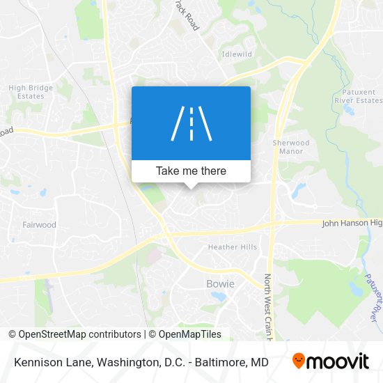 Kennison Lane map