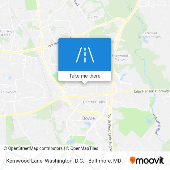Mapa de Kernwood Lane