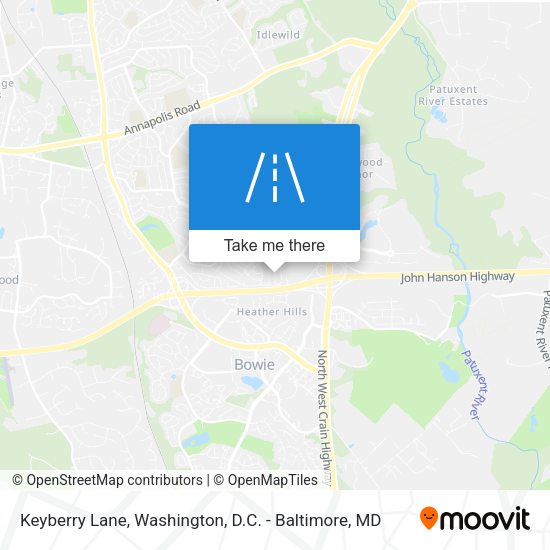Keyberry Lane map