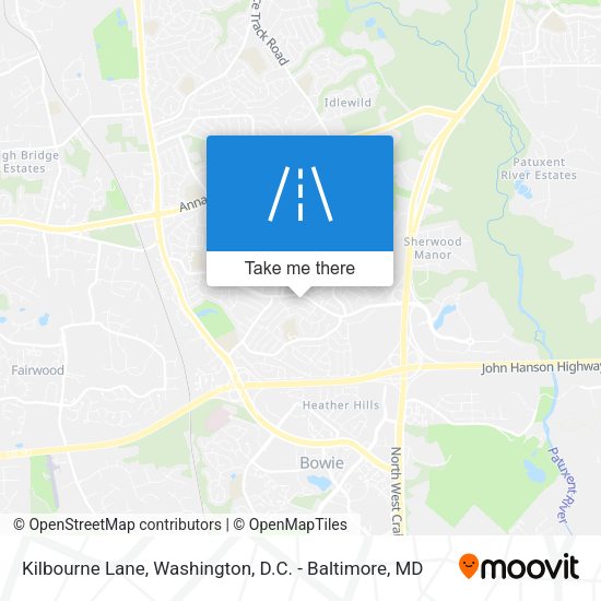 Mapa de Kilbourne Lane